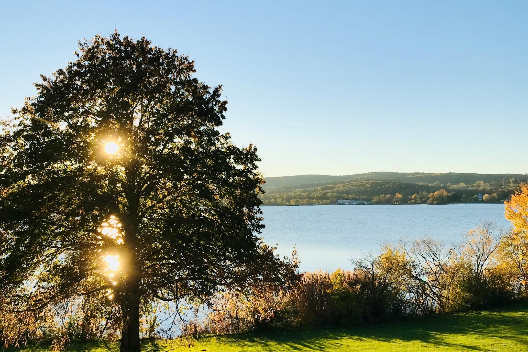 Bostalsee im Sonnenlicht