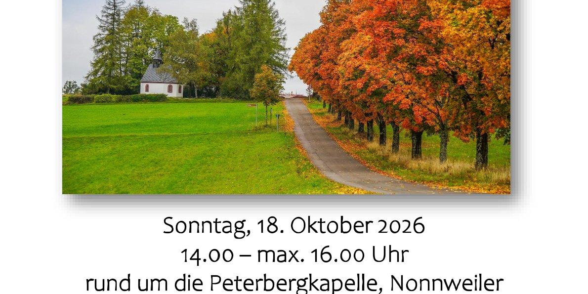 Der Flyer enthält Informationen zur Veranstaltung