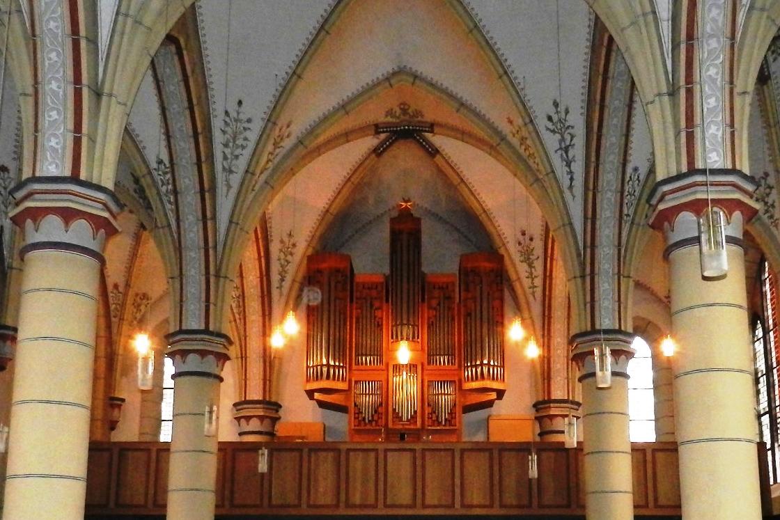 Orgel in der Pfarrkirche Theley