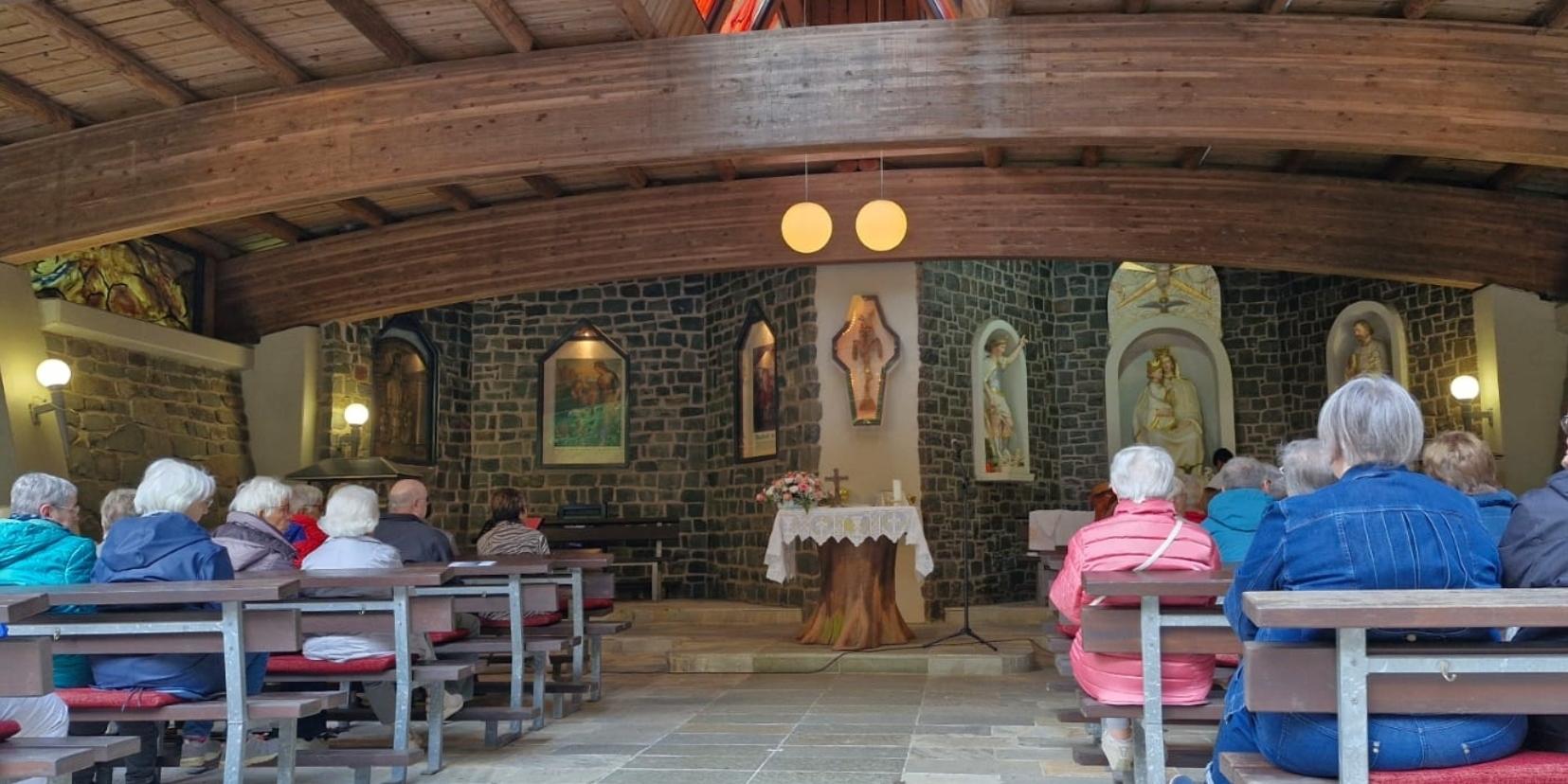 Foto vom 23.05., der Messe zum jährlichen Gelübdetag in Marpingen