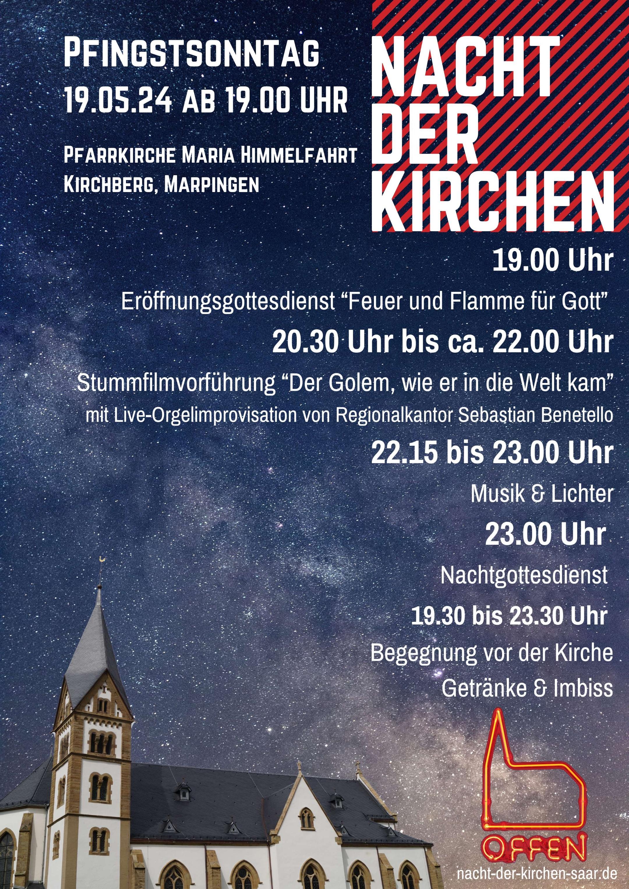 Nacht der Kirchen 2024 Marpingen